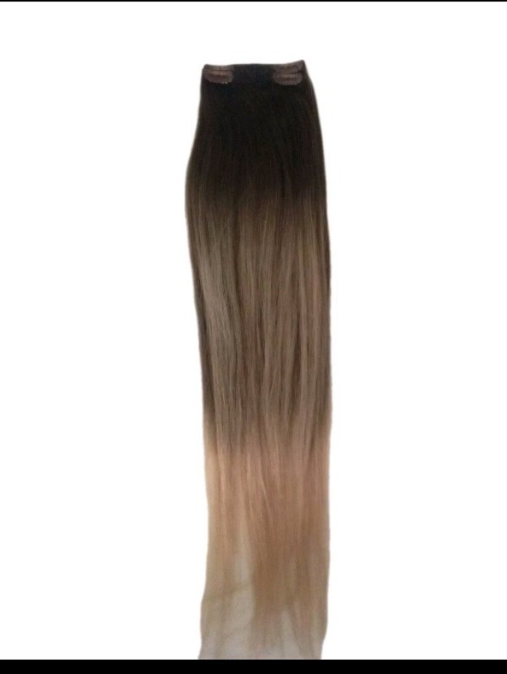 Bellami Silk Seam 20" Ash Bronde/ Strawberry Blonde Hair Extensions